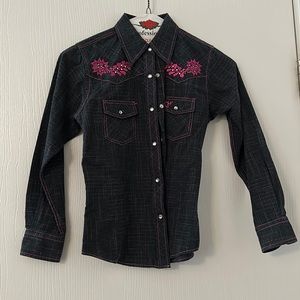 Youth Size M Cowgirl Hardware Shirt